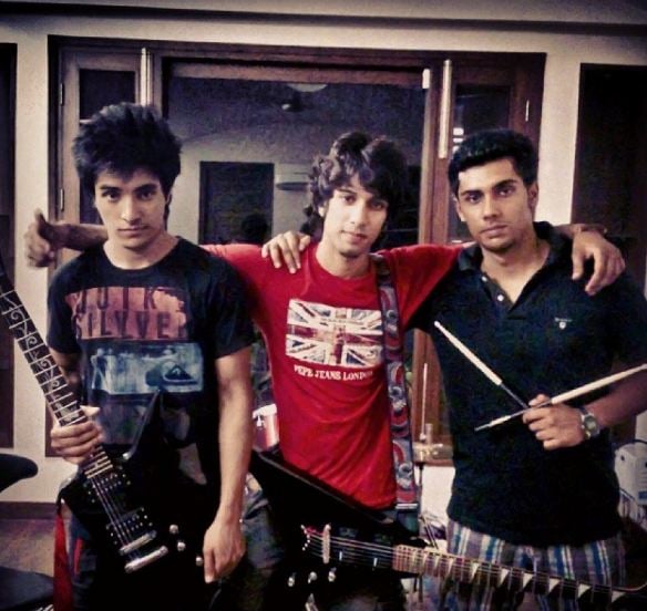 Aksh Baghla in his college days