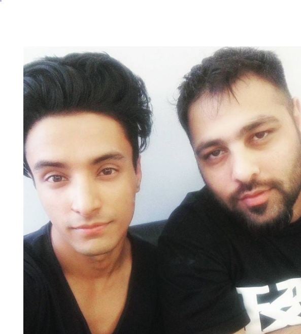 Aksh Baghla with Badshah