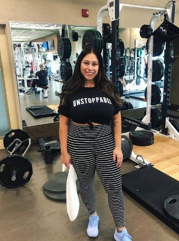 Alaina Scott at a gym