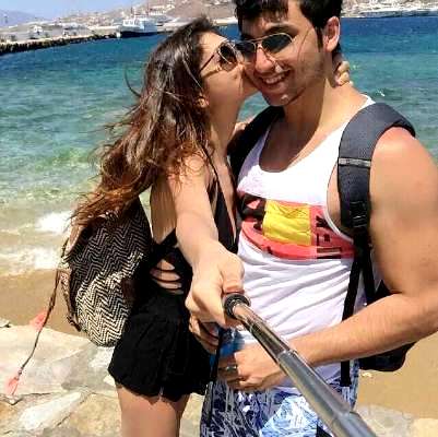 Alanna Panday with Yudhishthir Jaising