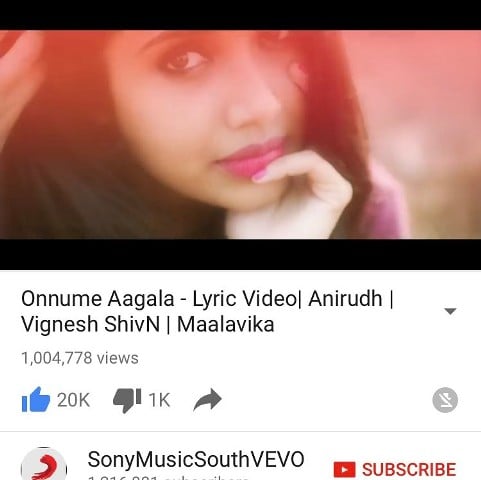 Alasandra Johnson in a music video