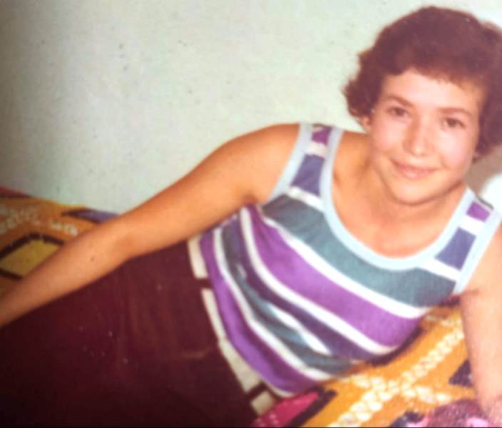 Aleyda Gaviria at the age of 15