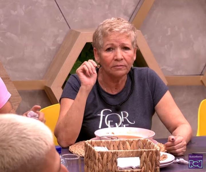 Aleyda Gaviria in a still from the reality show La Casa de los Famosos Colombia (LCFC) 2 (2025)