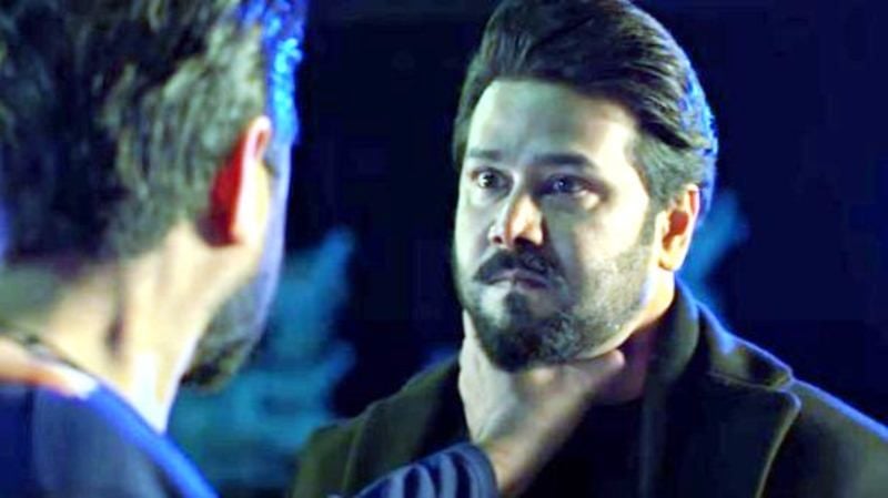 Ali Abbas in a still from the music video 