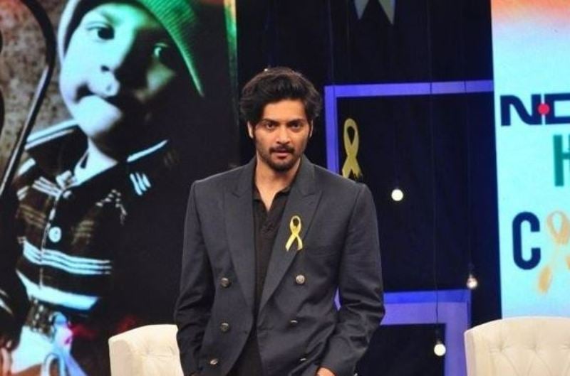 Ali Fazal at the NDTV-Fortis Health4U Cancerthon in 2015