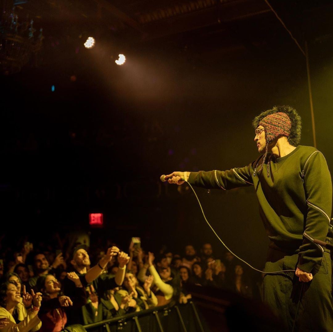 Ali Sethi during a live concert