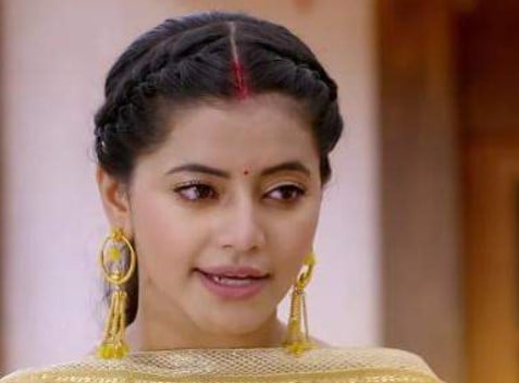 Alisha Parveen in a still from the serial Qurbaan Hua