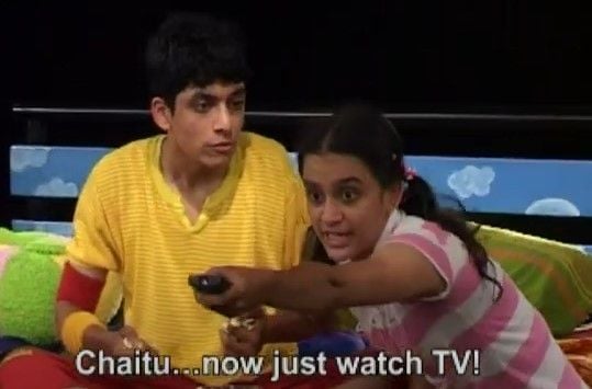 Alok Rajwade (left) in a still from the theatre play