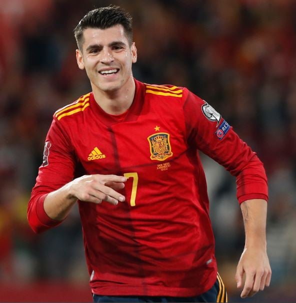 Alvaro Morata during the 2022 FIFA World Cup
