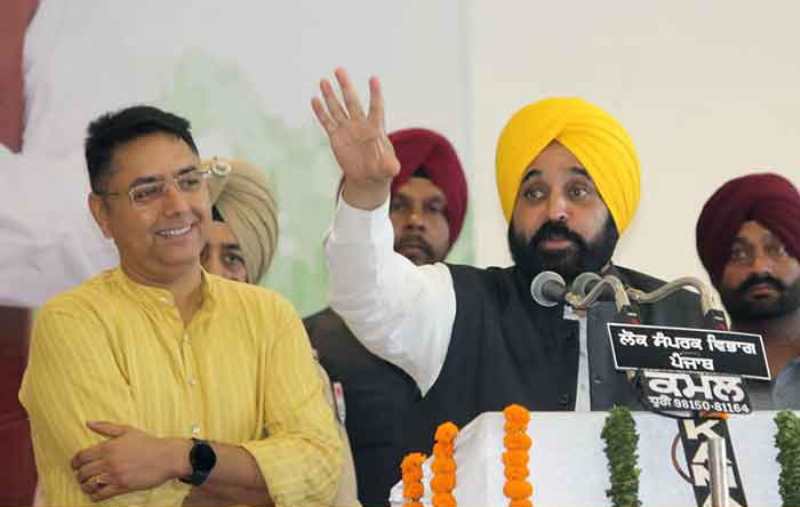 Aman Arora and Bhagwant Mann