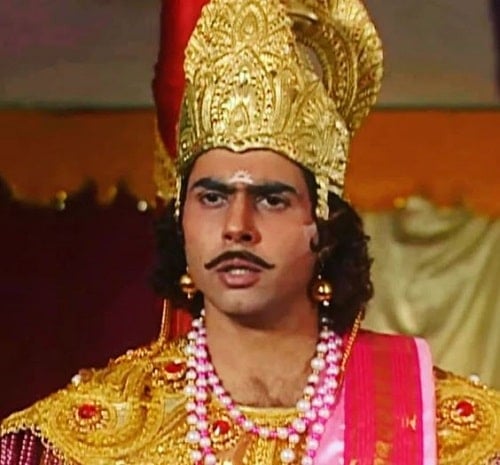 Aman Verma in a still from Mahabharat Katha