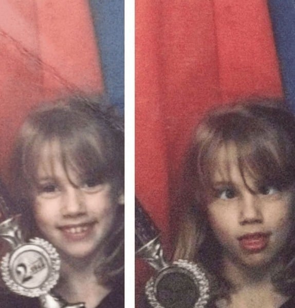 Amber Heard in her childhood