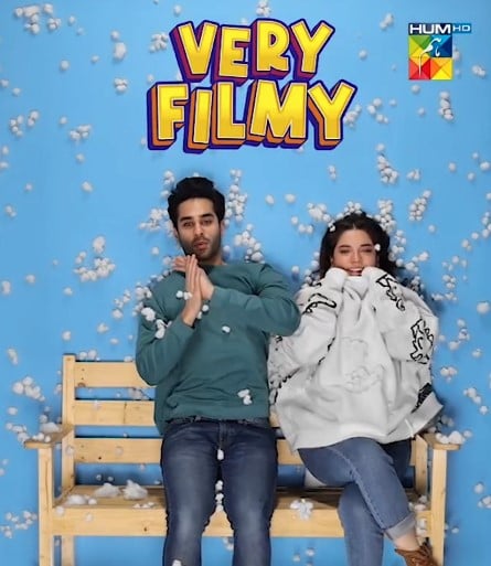 Ameer Gilani on the poster of the television show Very Filmy