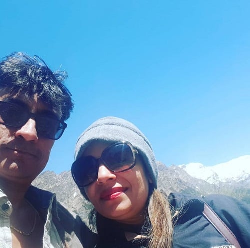 Amit Bhatt during his trip