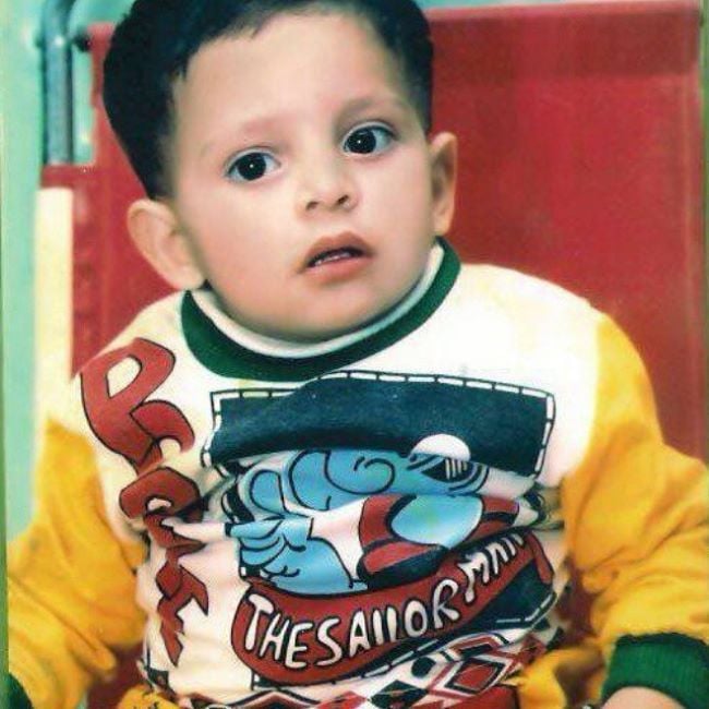 Ammar Zaidi during his childhood