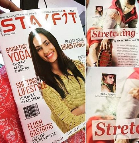 An Artcile on Roshni Sanghvi in Magazine