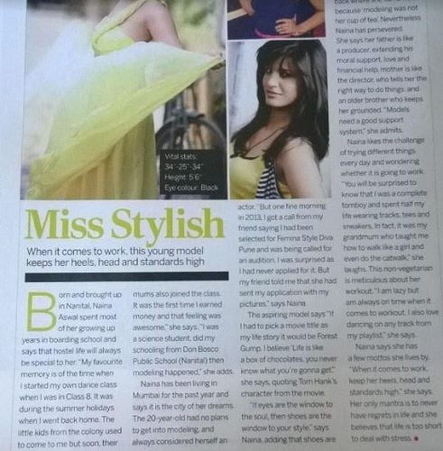 An Article on Naina Singh