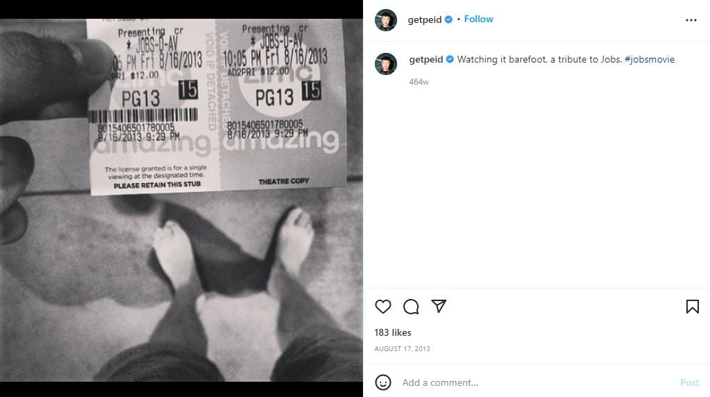 An Instagram post by Carl Pei