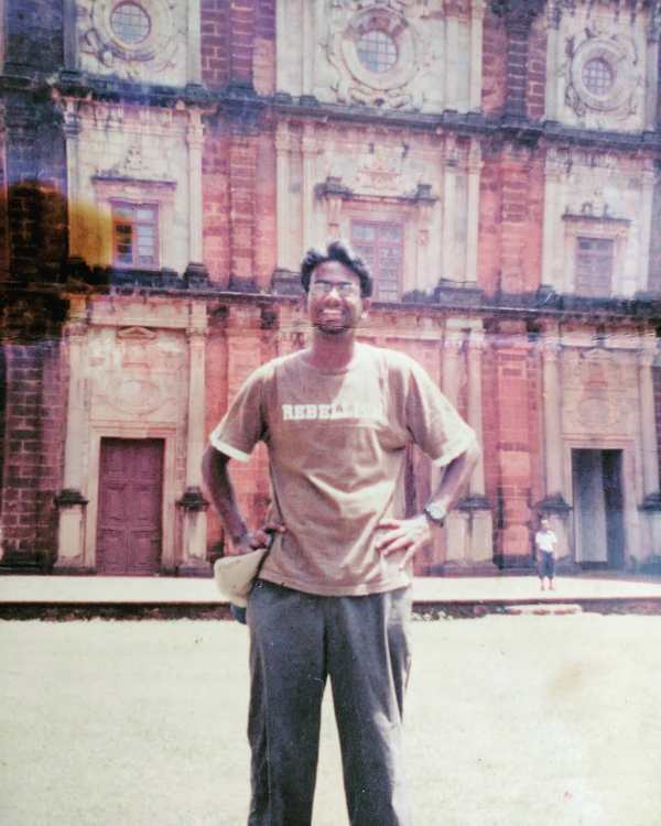 An Old Photo of Ashish Shakya