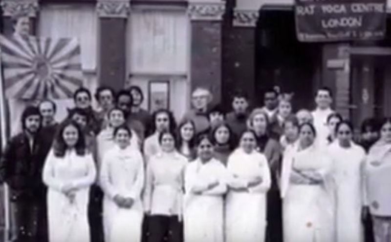 An Old Picture of Dadi Janki at Brahmakumaris Centre in London