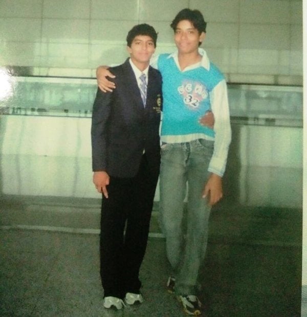 An Old Picture of Geeta and Babita