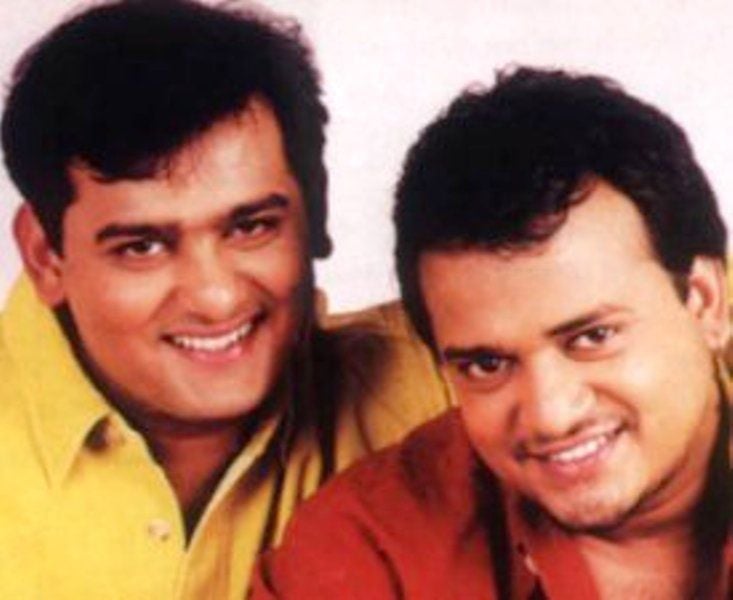 An Old Picture of Sajid Khan and Wajid Khan
