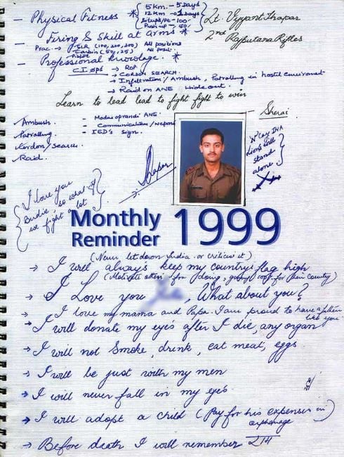 An excerpt from Captain Vijayant Thapar