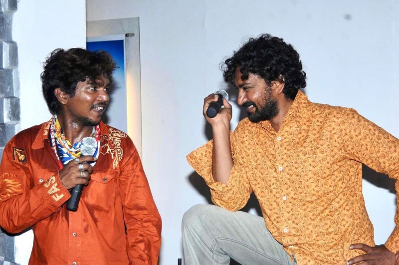 An old photograph of Prem with S. S. Rajamouli