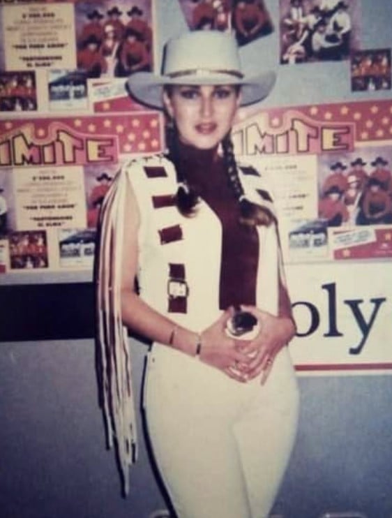 An old picture of Alicia Villarreal