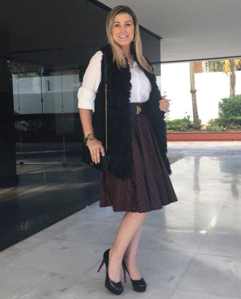 An old picture of Andressa Urach