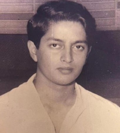 An old picture of Bharat Dev Varma