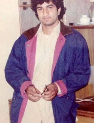 An old picture of Daljeet Singh Kalsi