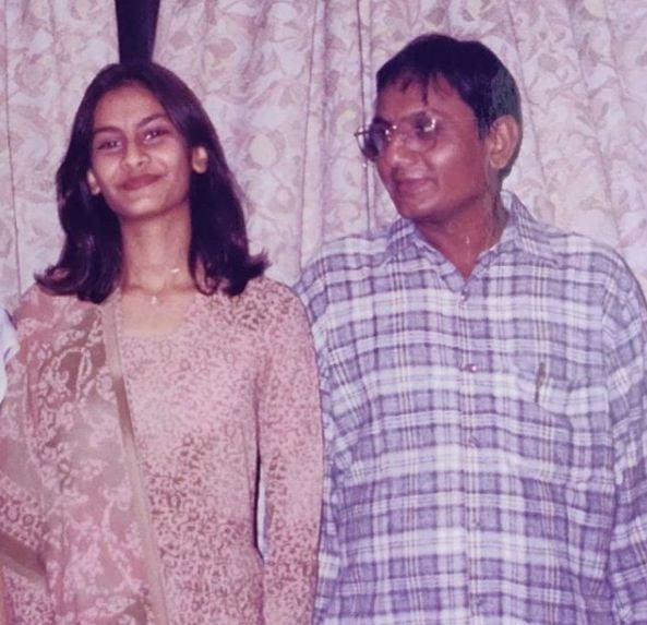 An old picture of Ekta Saraiya