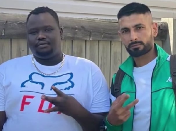 An old picture of Lakhbir Singh