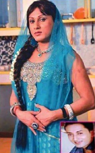 An old picture of Mahamandaleshwar Hemangi Sakhi