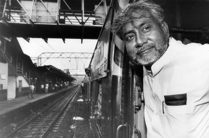 An old picture of Nitish Kumar