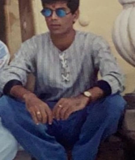 An old picture of Ravi Krishnamurthy