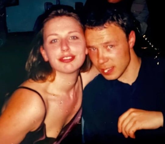 An old picture of Stephen Graham and Hannah Walters