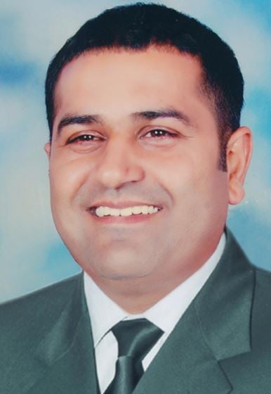 An old picture of Sushil Kumar Rinku