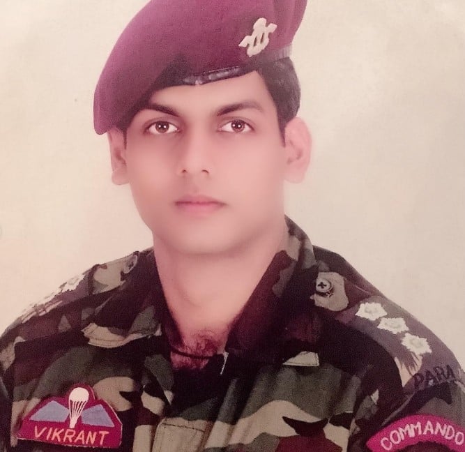 An old picture of Vikrant Kumar Jaitly