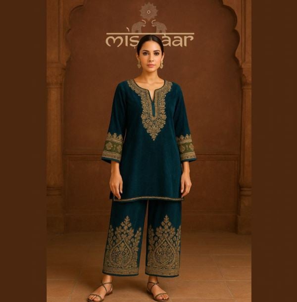 An outfit from Mancheet Hooda