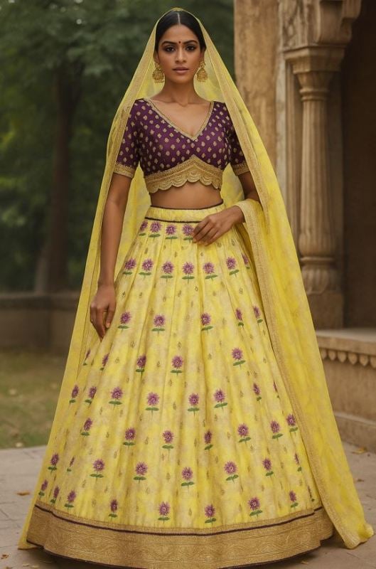 An outfit from Mancheet Hooda