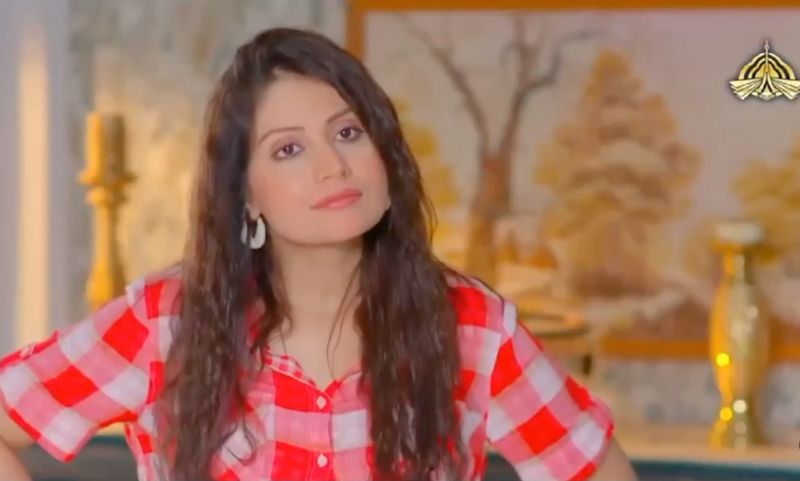 Anam Tanveer in a still from the Pakistani TV series titled 