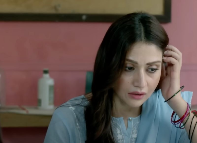 Anam Tanveer in a still from the Pakistani TV series titled 