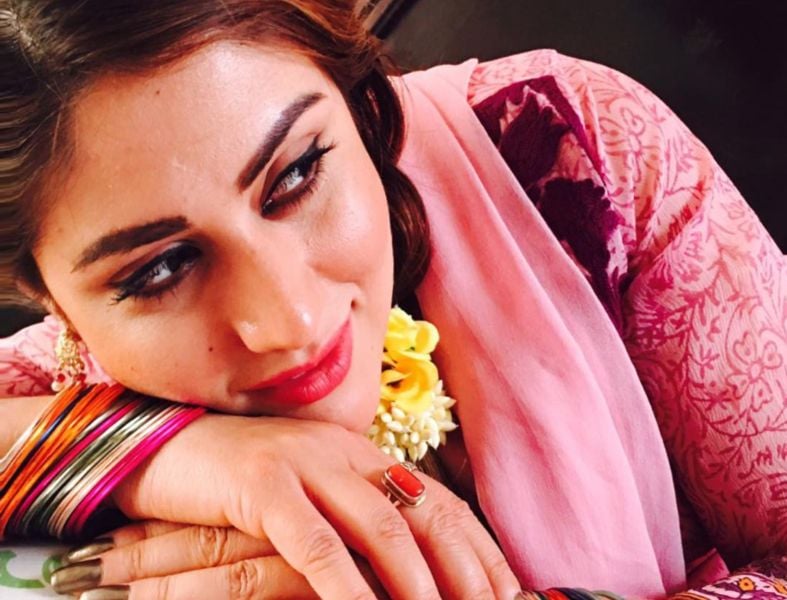 Anam Tanveer in a still from the Pakistani telefilm titled 