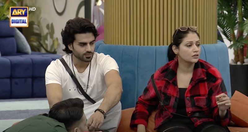 Anam Tanveer (right) in a still from the Pakistani reality TV show titled ‘Tamasha 3’ (2024)