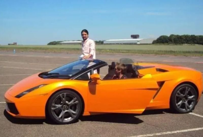 Anand Giri travelling in luxury cars while on foreign trips