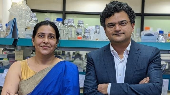 Anand Ranganathan with Shailaja Singh