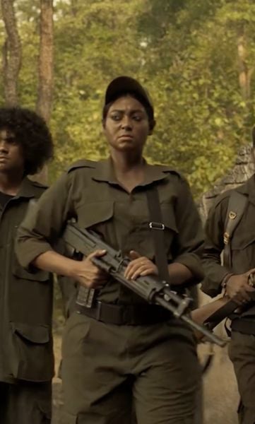 Anangsha Biswas in a still from the Hindi film titled