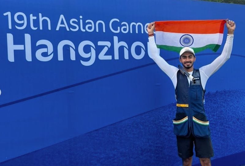Anantjeet Singh Naruka at the 19th Asian Games in China (2023)